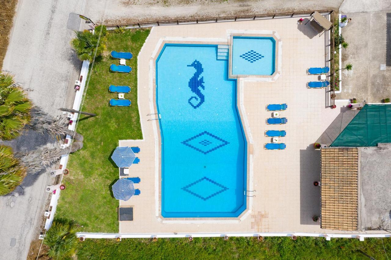 Nikos Pool Apartments - Ground Floor Sidárion Extérieur photo